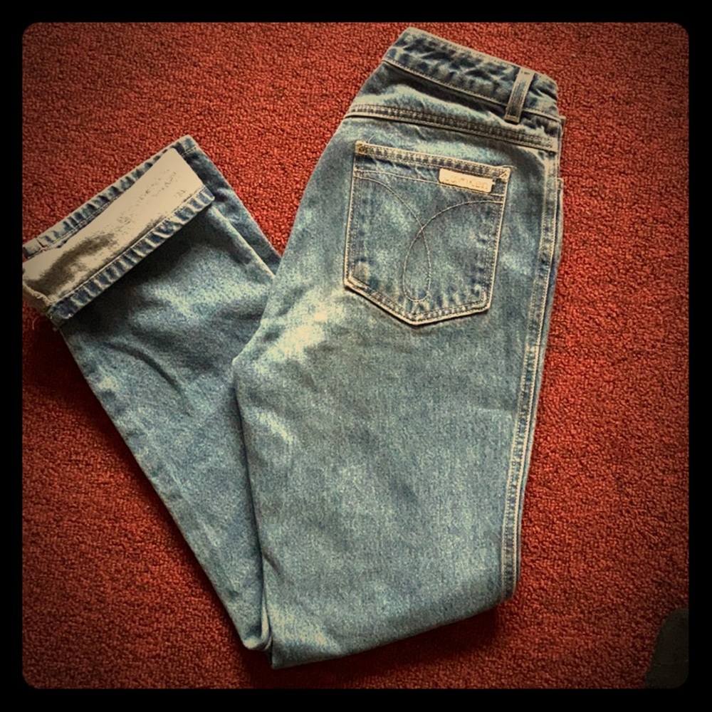 CALVIN KLEIN JEANS HIGH WAISTED